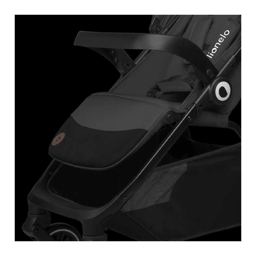 Lionelo - Carrinho de passeio EMMA ONE preto