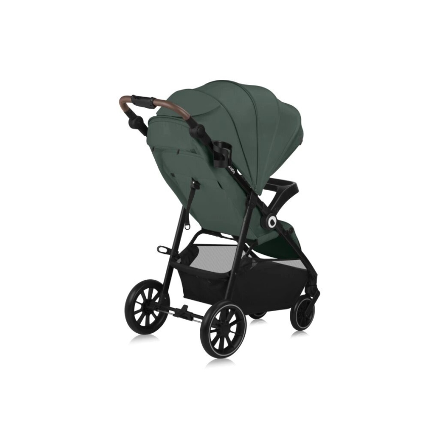 Lionelo - Carrinho de passeio EMMA ONE verde/preto