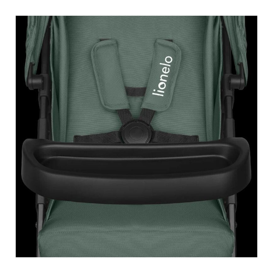 Lionelo - Carrinho de passeio EMMA ONE verde/preto