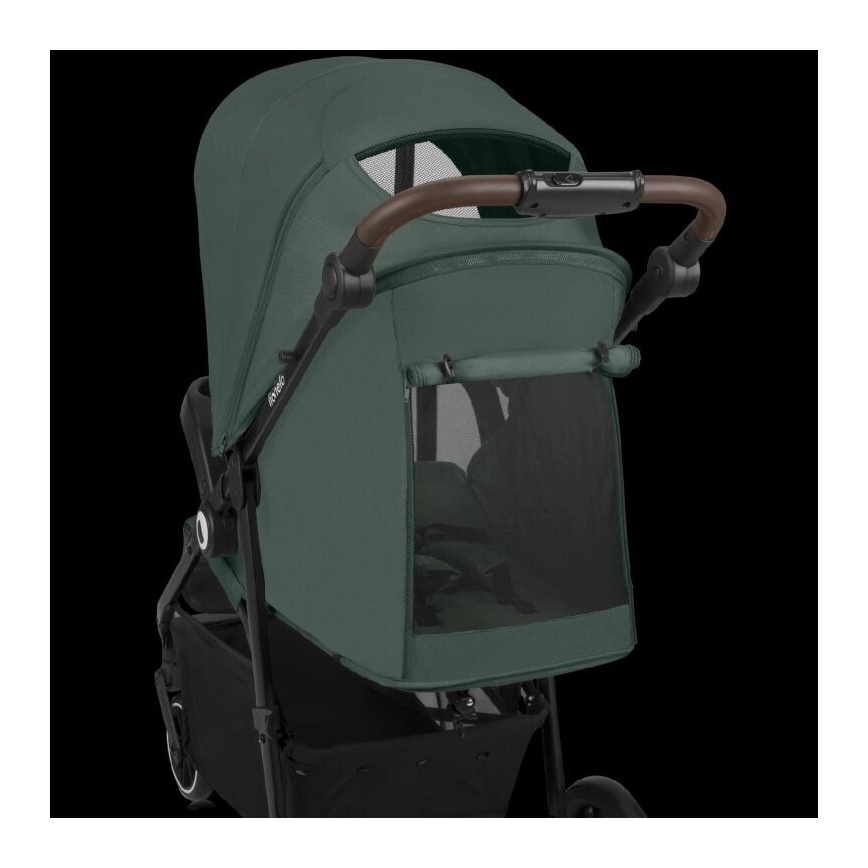 Lionelo - Carrinho de passeio EMMA ONE verde/preto