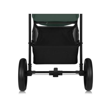 Lionelo - Carrinho de passeio EMMA ONE verde/preto