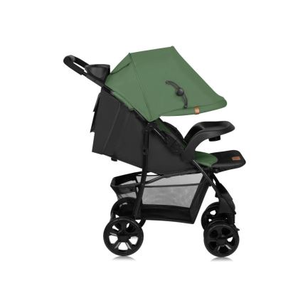 Lionelo - Carrinho de passeio EMMA PLUS verde/preto