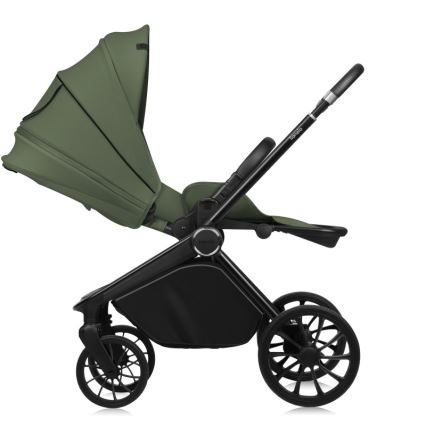 Lionelo - Carrinho de passeio esportivo MIKA PLUS Verde Oliva
