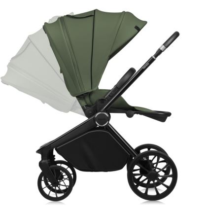 Lionelo - Carrinho de passeio esportivo MIKA PLUS Verde Oliva