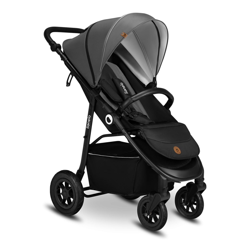 Lionelo - Carrinho de passeio esportivo NATT Grey Stone