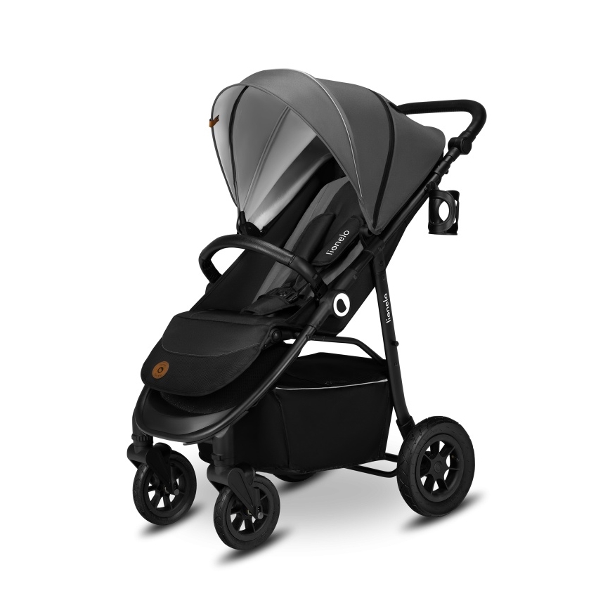 Lionelo - Carrinho de passeio esportivo NATT Grey Stone