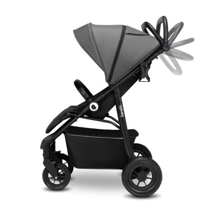 Lionelo - Carrinho de passeio esportivo NATT Grey Stone