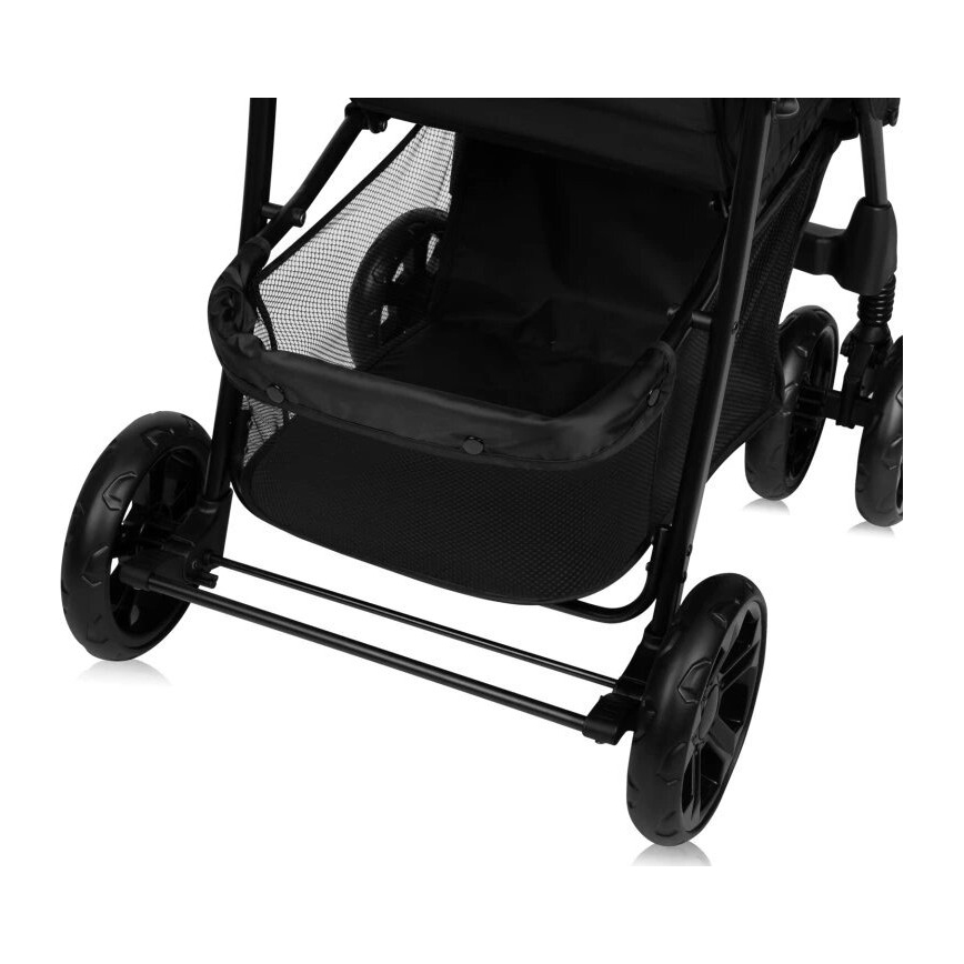 Lionelo - Carrinho desportivo EMMA PLUS bege/preto