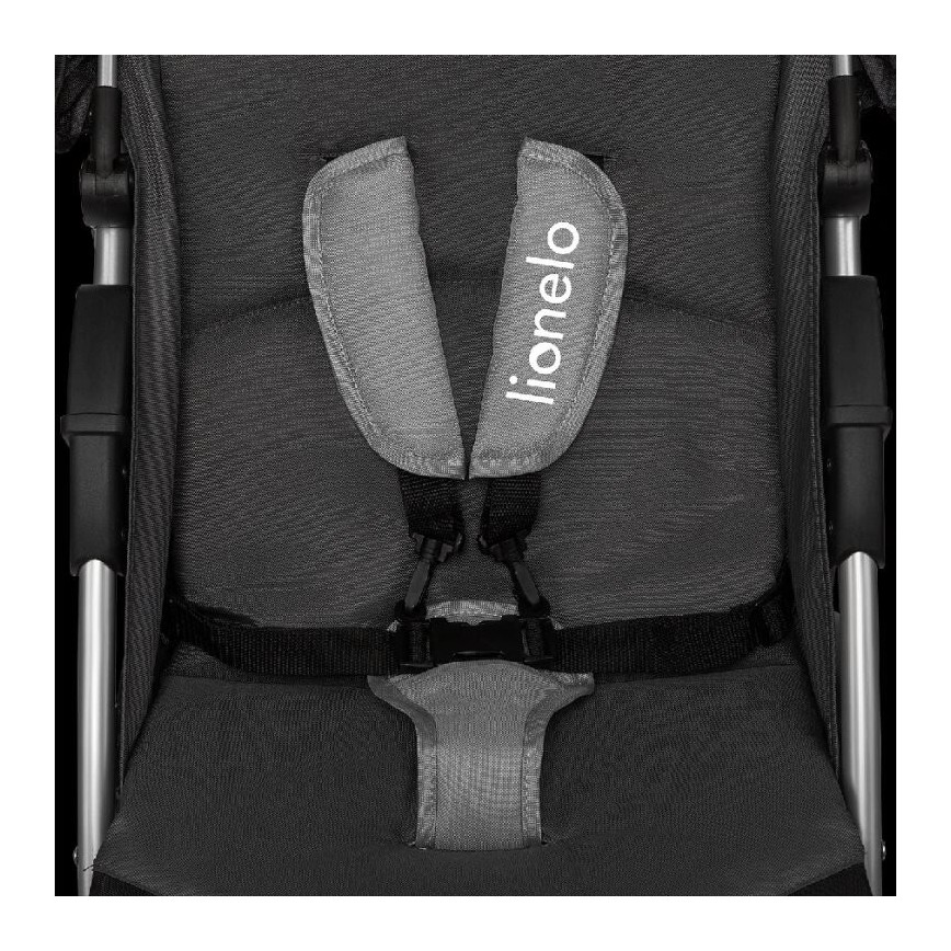 Lionelo - Carrinho desportivo EMMA PLUS, preto