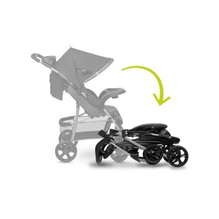 Lionelo - Carrinho desportivo EMMA PLUS, preto