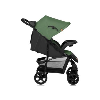 Lionelo - Carrinho desportivo EMMA PLUS verde/preto