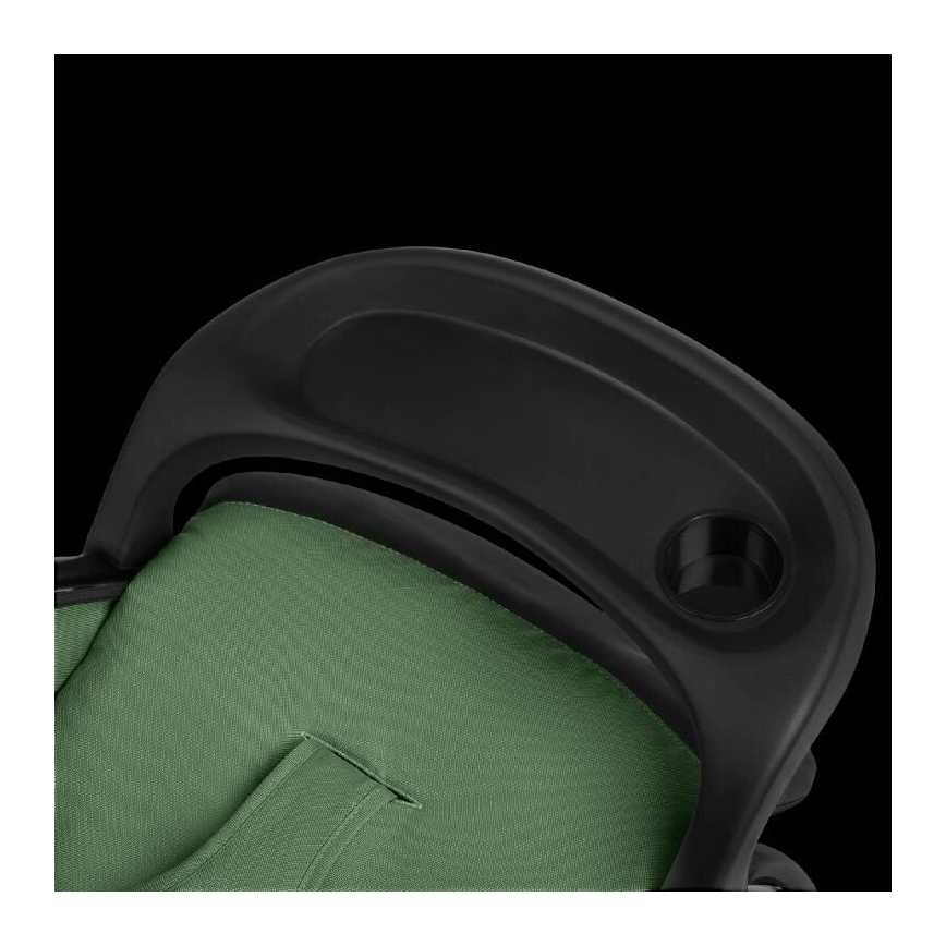 Lionelo - Carrinho desportivo EMMA PLUS verde/preto