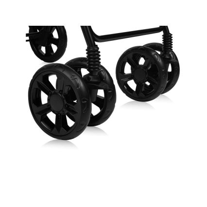 Lionelo - Carrinho desportivo EMMA PLUS verde/preto