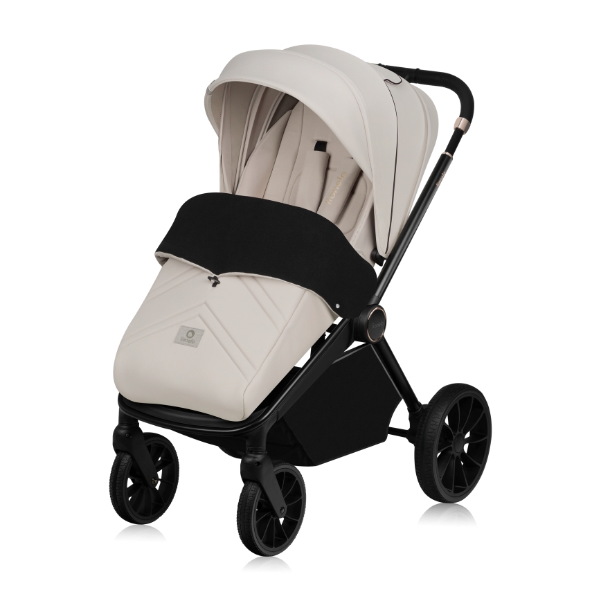 Lionelo - Carrinho desportivo MIKA PLUS Beige Sand
