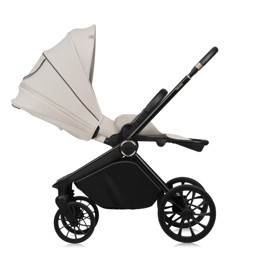 Lionelo - Carrinho desportivo MIKA PLUS Beige Sand