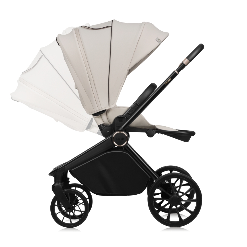 Lionelo - Carrinho desportivo MIKA PLUS Beige Sand