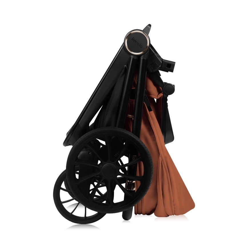 Lionelo - Carrinho Desportivo MIKA PLUS Castanho Ferrugem