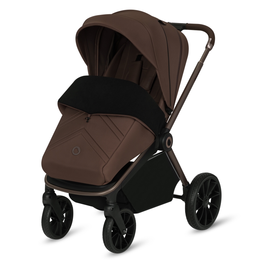 Lionelo - Carrinho desportivo MIKA PLUS Mocha Mousse