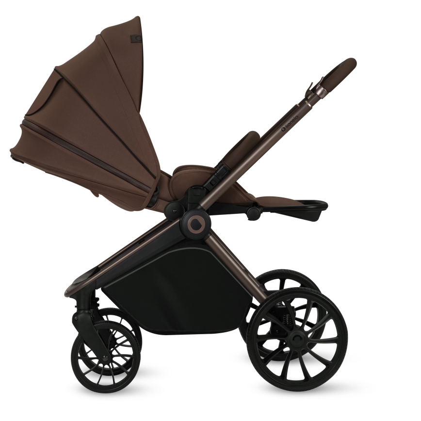Lionelo - Carrinho desportivo MIKA PLUS Mocha Mousse