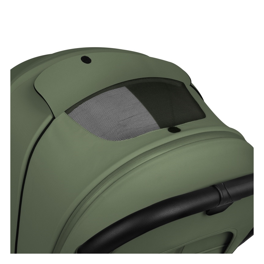 Lionelo - Carrinho desportivo MIKA PLUS Verde Oliva