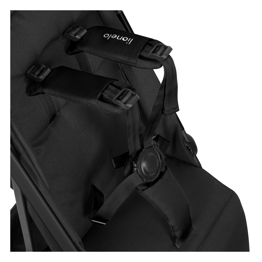 Lionelo - Carrinho esportivo JULIE AIR Preto Ônix