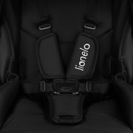 Lionelo - Carrinho modular 3 em 1 MERIL Preto Ônix