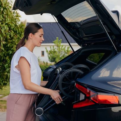 Lionelo - Carrinho multifuncional 3 em 1 MIKA PLUS Black Onyx