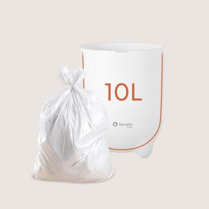 Lionelo - Contentor para fraldas PUREBIN 10 l Branco