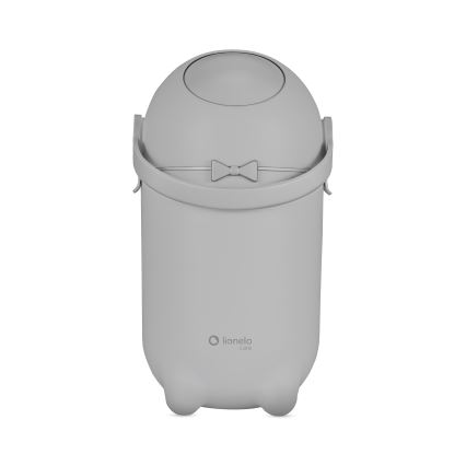 Lionelo - Contentor para fraldas PUREBIN 10 l Cinza
