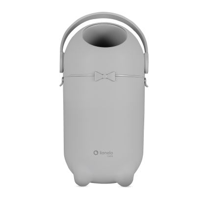 Lionelo - Contentor para fraldas PUREBIN 10 l Cinza