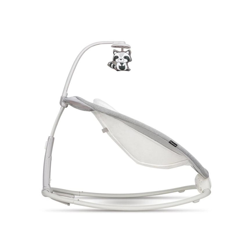 Lionelo - Espreguiçadeira vibratória para bebé com uma melodia PASCAL cinzento