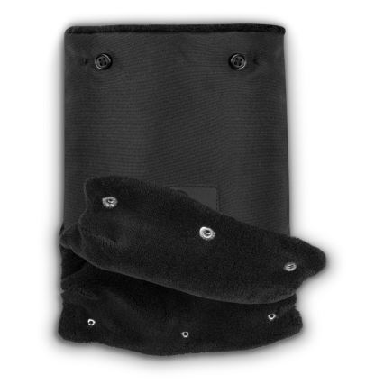 Lionelo - Manoplas para carrinho HANDMUFF Preto