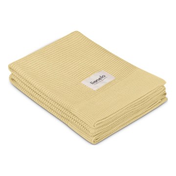 Lionelo - Manta de bambu BAMBOO BLANKET 75x100 cm Amarelo Limão
