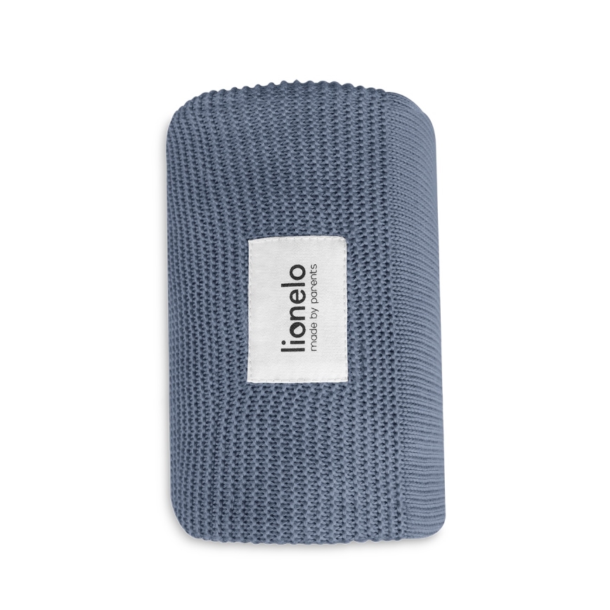 Lionelo - Manta de bambu BAMBOO BLANKET 75x100 cm Azul