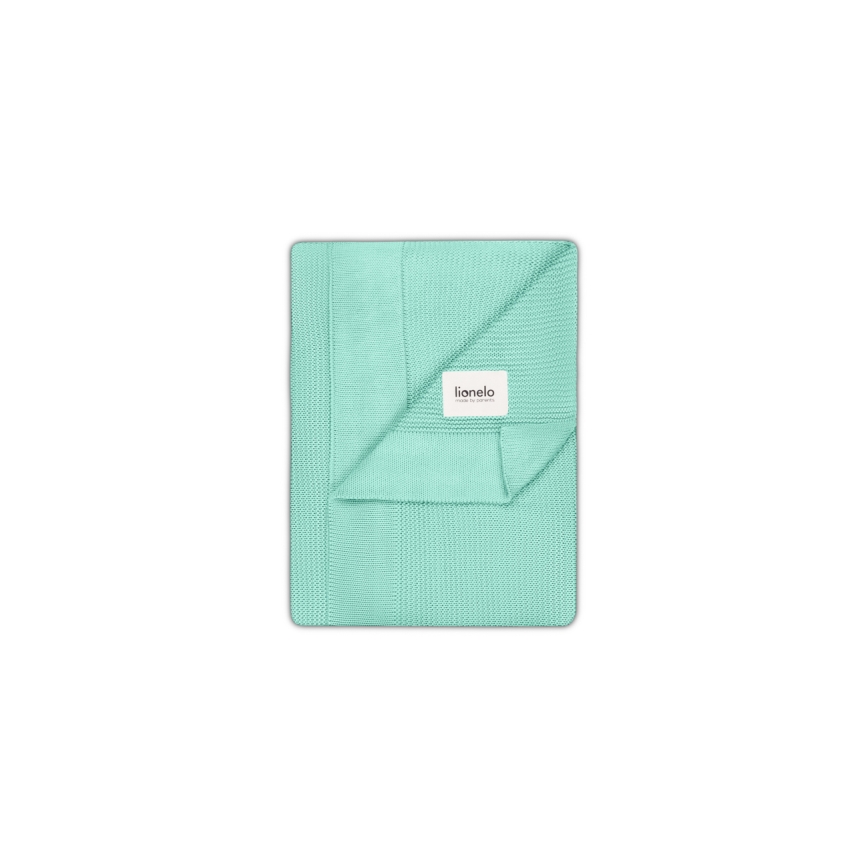 Lionelo - Manta de bambu BAMBOO BLANKET 75x100 cm Verde Menta