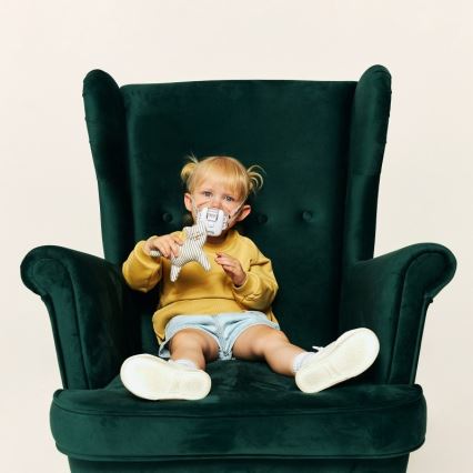 Lionelo - Máscara de inalação infantil recarregável NEBI AIR 5V