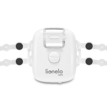 Lionelo - Máscara de inalação infantil recarregável NEBI AIR 5V