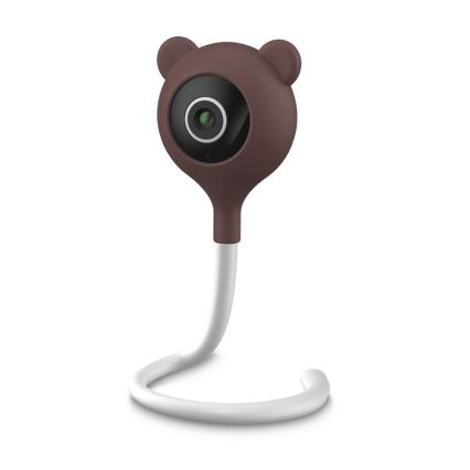 Lionelo - Monitor de bebé inteligente BABYLINE SMART Wi-Fi Branco