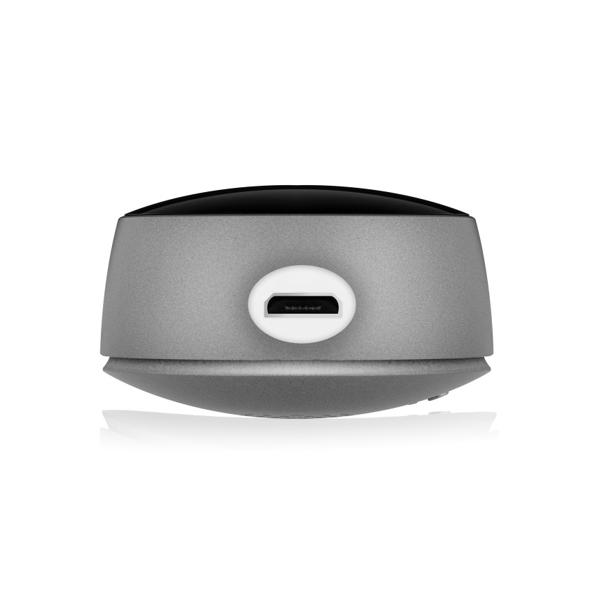 Lionelo - Monitor de bebé inteligente BABYLINE SMART Wi-Fi Preto