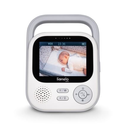 Lionelo - Monitor para bebé BABYLINE 3.2 com ecrã 5V 2600 mAh