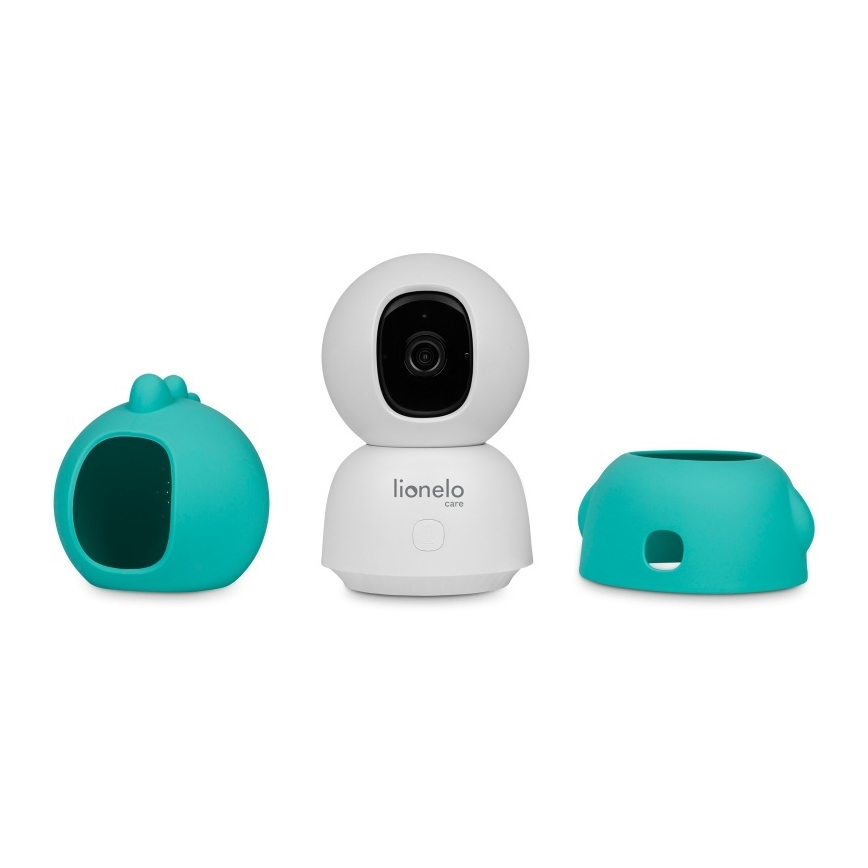 Lionelo - Monitor para bebé inteligente BABYLINE VIEW Wi-Fi 5V Branco