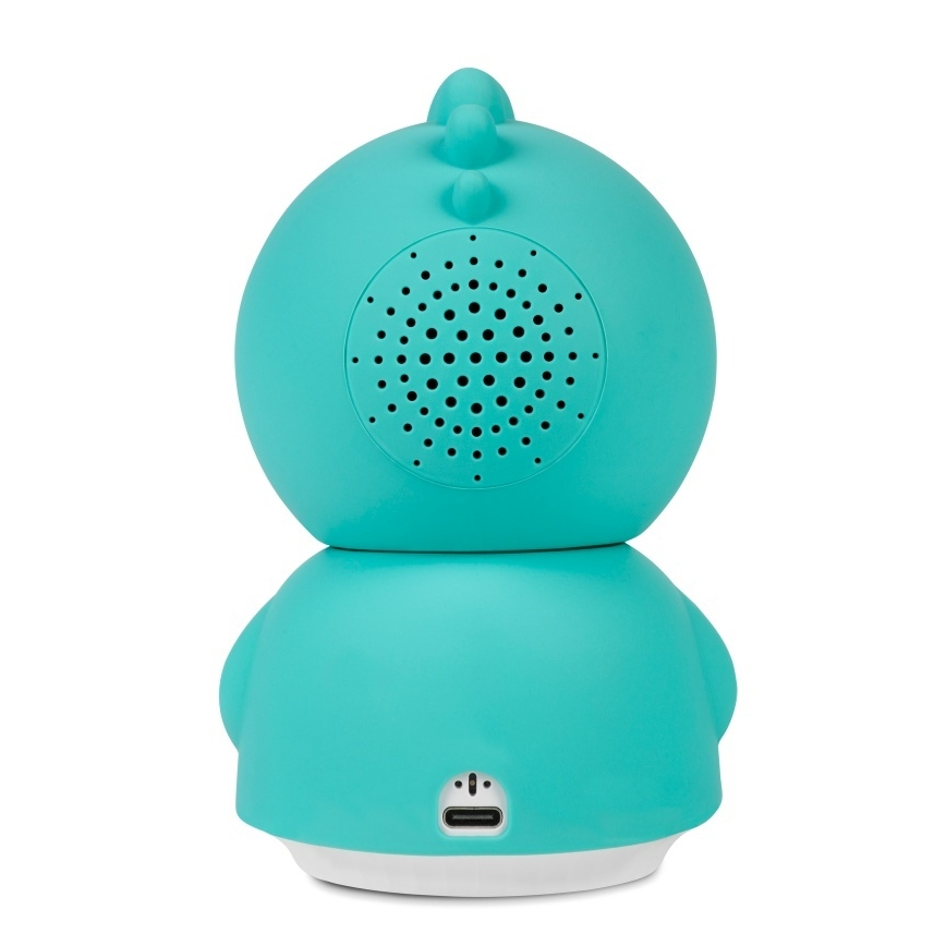 Lionelo - Monitor para bebé inteligente BABYLINE VIEW Wi-Fi 5V Branco