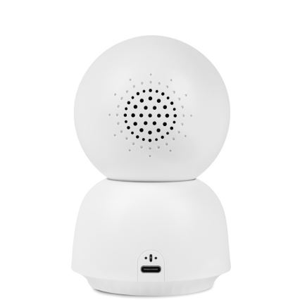 Lionelo - Monitor para bebé inteligente BABYLINE VIEW Wi-Fi 5V Branco