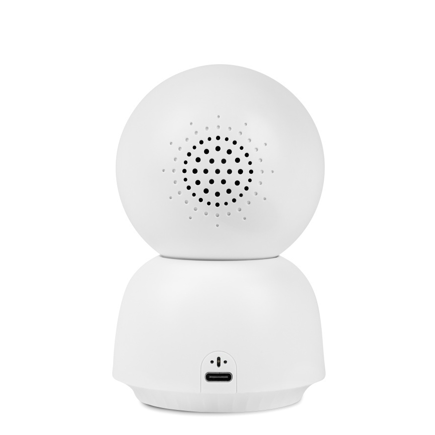 Lionelo - Monitor para bebé inteligente BABYLINE VIEW Wi-Fi 5V Branco