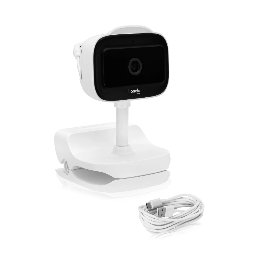 Lionelo - Monitor para bebé recarregável BABYLINE GO 5V 3350 mAh