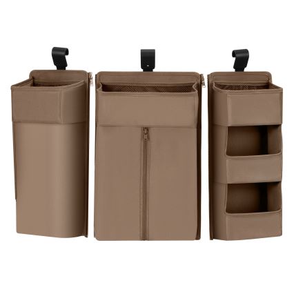 Lionelo - Organizador de berço 3 em 1 SIDEPOCKET Bege