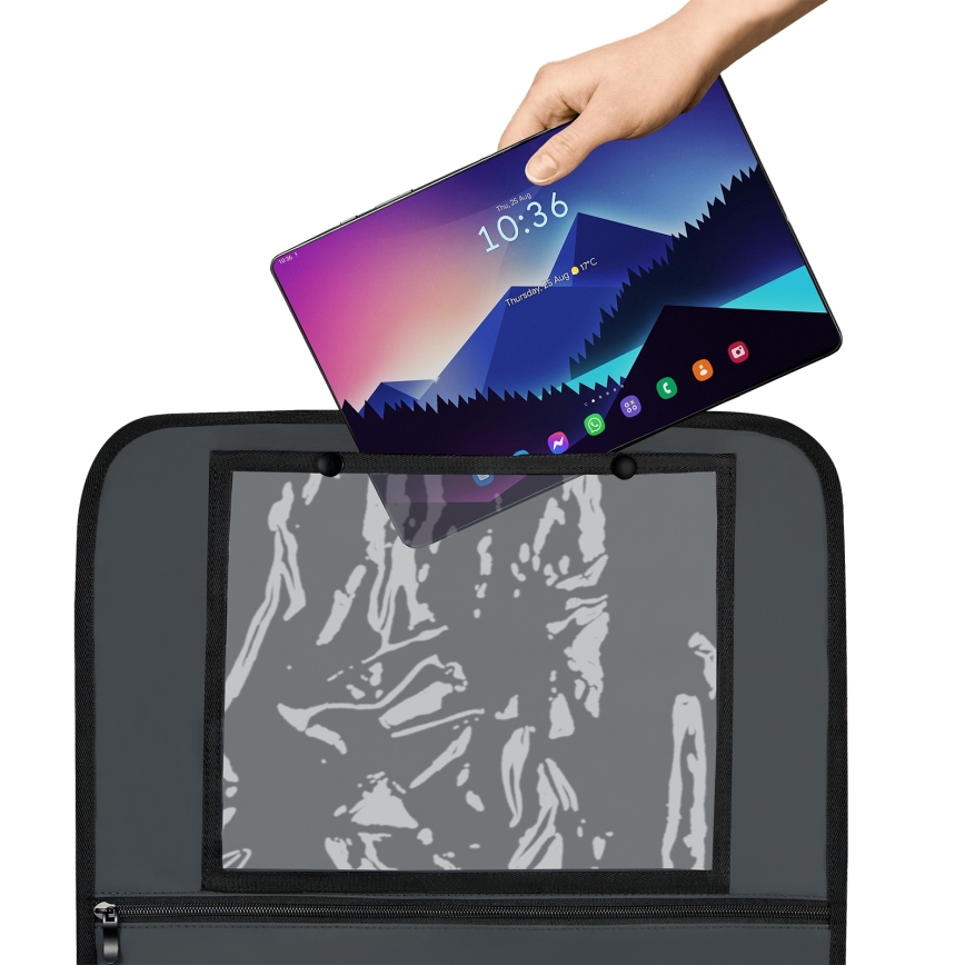 Lionelo - Organizador para automóvel SEAT ORGANIZER Cinzento