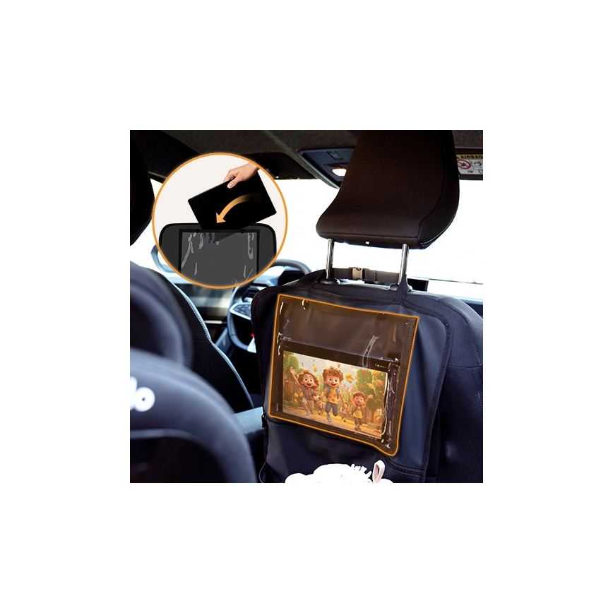 Lionelo - Organizador para automóvel SEAT ORGANIZER Preto