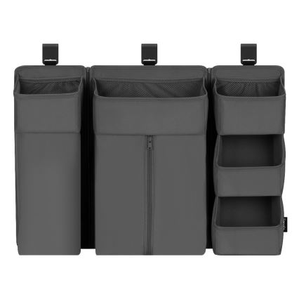 Lionelo - Organizador para berço 3 em 1 SIDEPOCKET Cinza