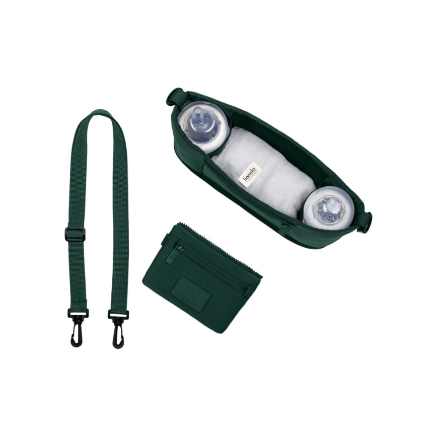 Lionelo - Organizador para carrinho LITTLE CUBE Floresta Verde